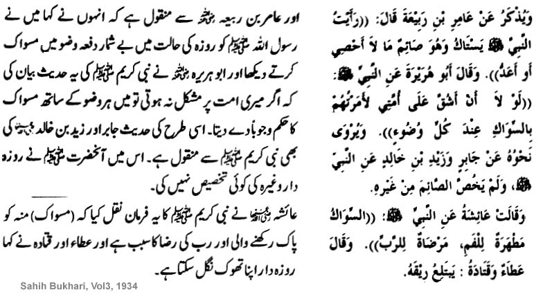 Miswak - Purify the Mouth and Please Allah