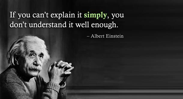 Simply Explanation Mean Well Understanding - Einstein quote