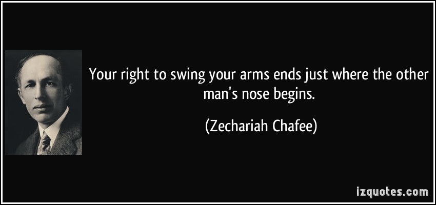 Principle of Freedom of Speech and Expression