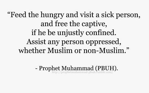 Assist the Oppressed of Every Religion