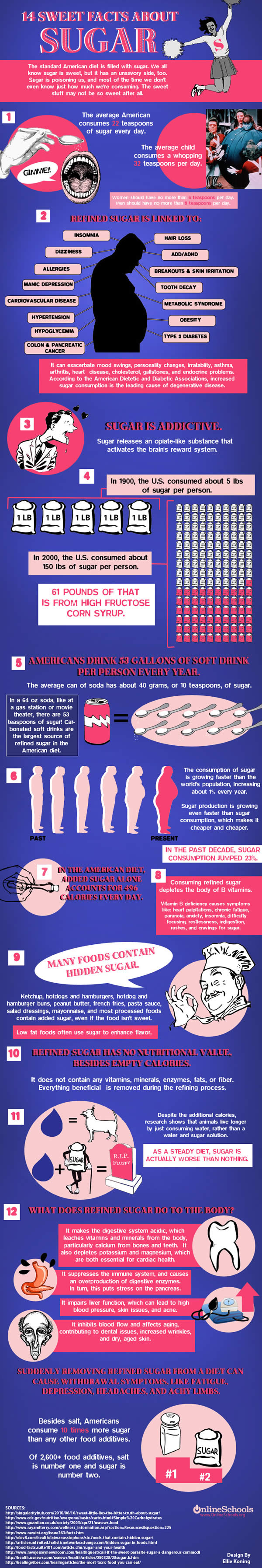Sugar Facts - Unkown but not Hidden