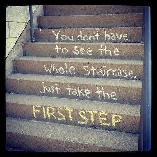 Be Dare to Take First Step...