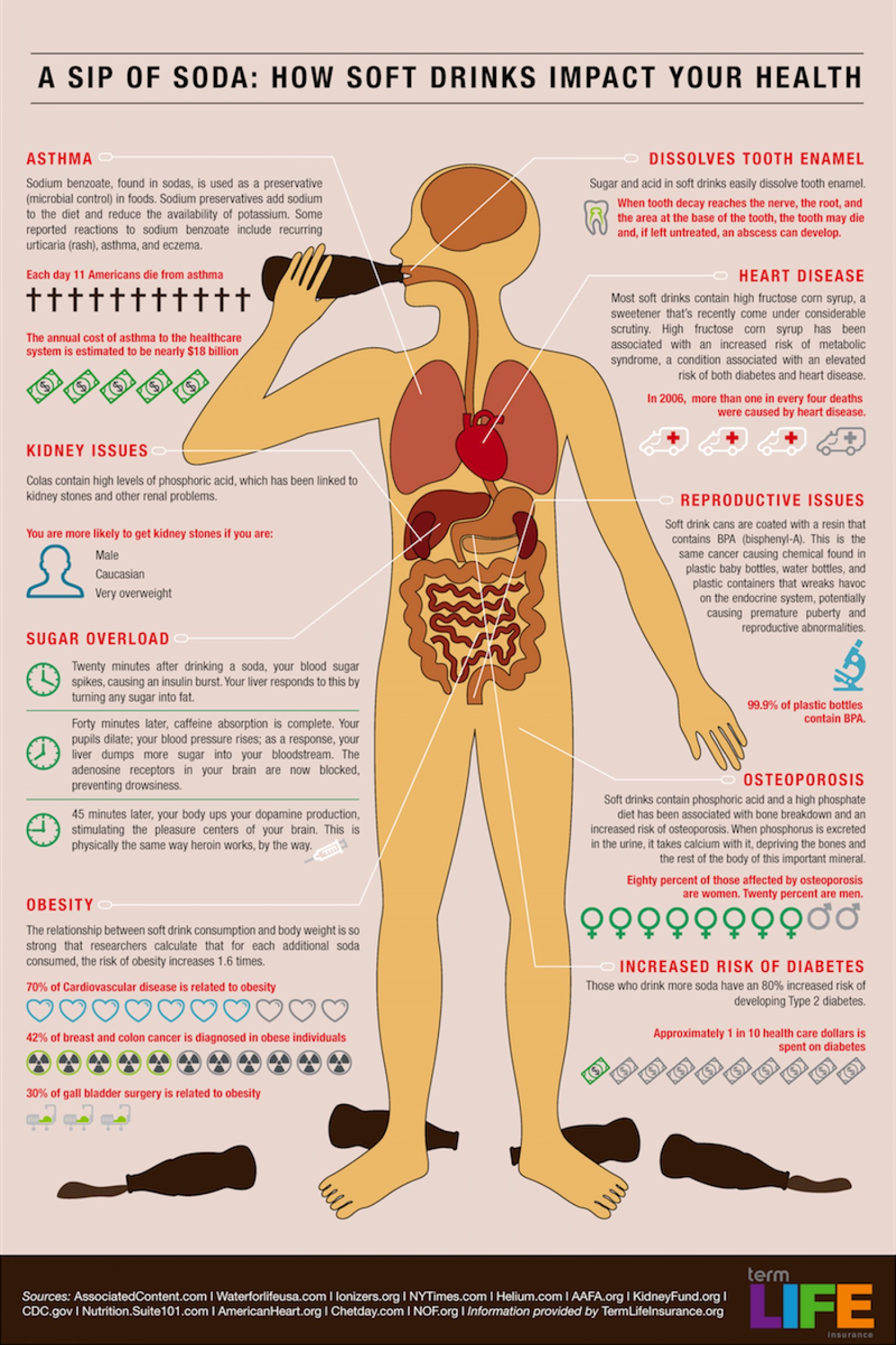 How Soft Drinks are Hard on your Body