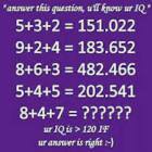 Math IQ Question