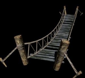 Weak Bridge at Night with a Torch Riddle