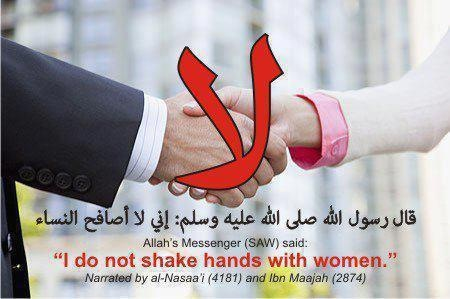 Handshake of Men with Women is Forbidden in Islam