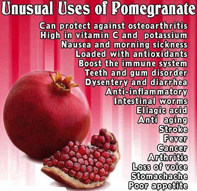 Pomegranate Benefits and Home Remedy