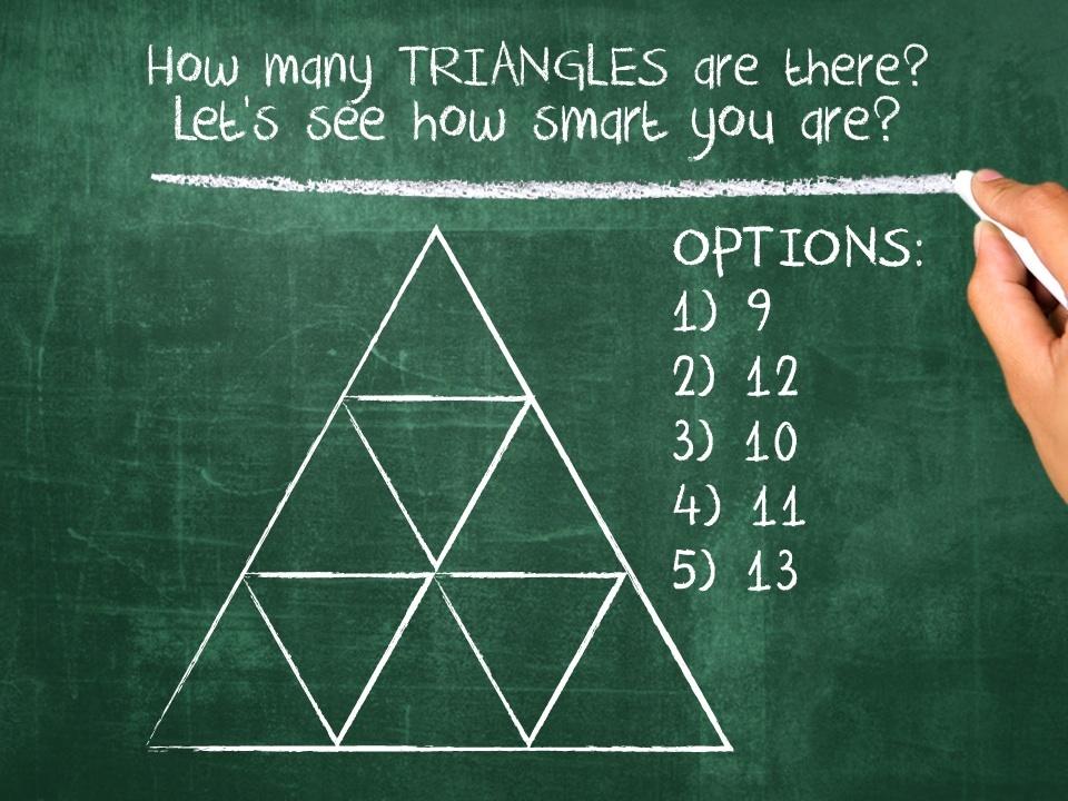 How many trinagles are there?