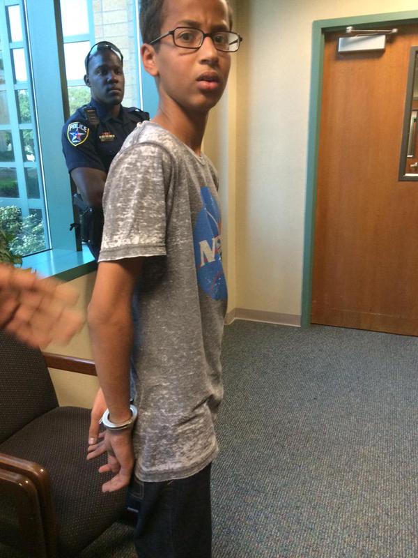 Muslim Boy with NASA Shirt is Arrested in Terrorist Charge in USA
