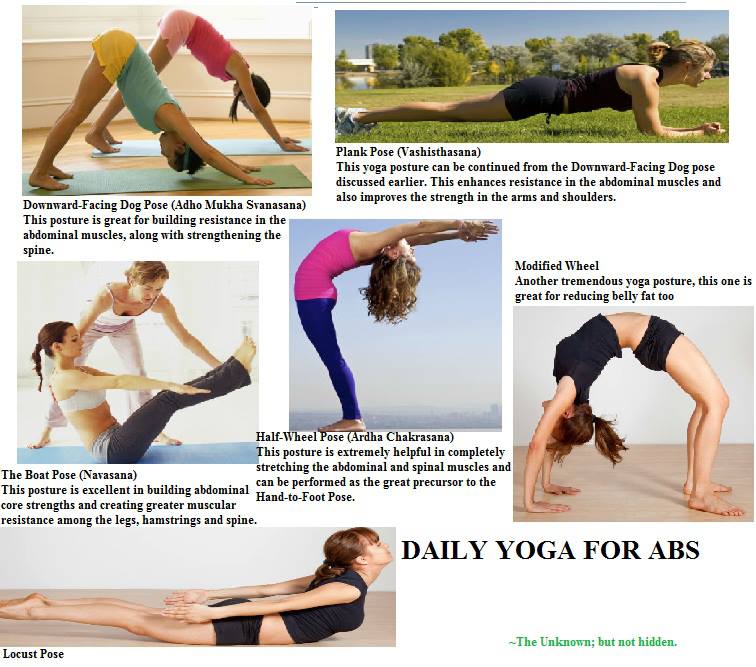 Daily yoga abs When comes getting perfect body workout technique