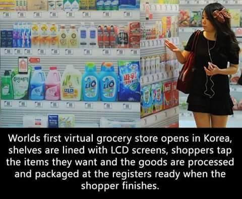 Virtual Shopping Store open in Korea: bye Shoplifers!