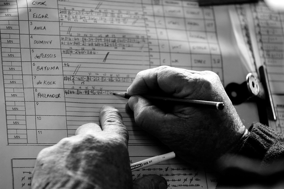How scoring is done in cricket - scoreboard
