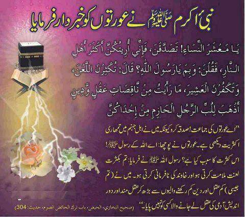 Disobedience of Husband and the Hell