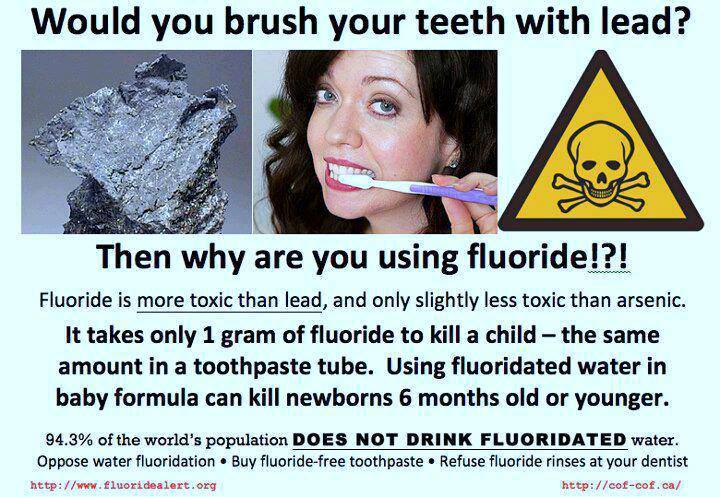 Fluoride in Toothpaste and the Lead