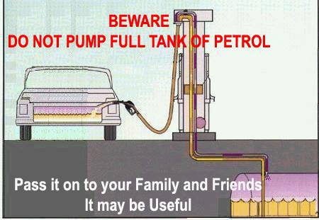 Why Filling Petrol Tank Full is dangerous: Beware!