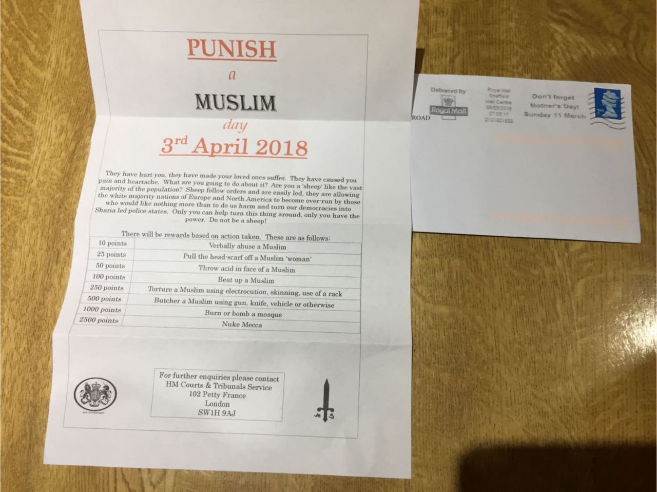 Punish A Muslim Day