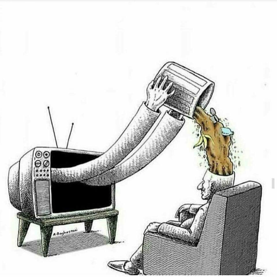Electronic Media Reality: brain wash