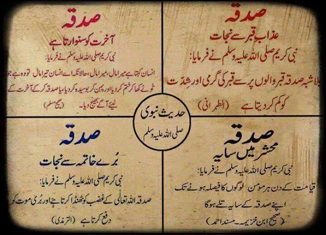 صدقہ امان کا ذریعہ - Sadaqa - Way to Peace