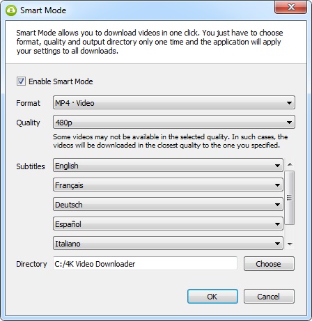 4K Video Downloader - Features and Options