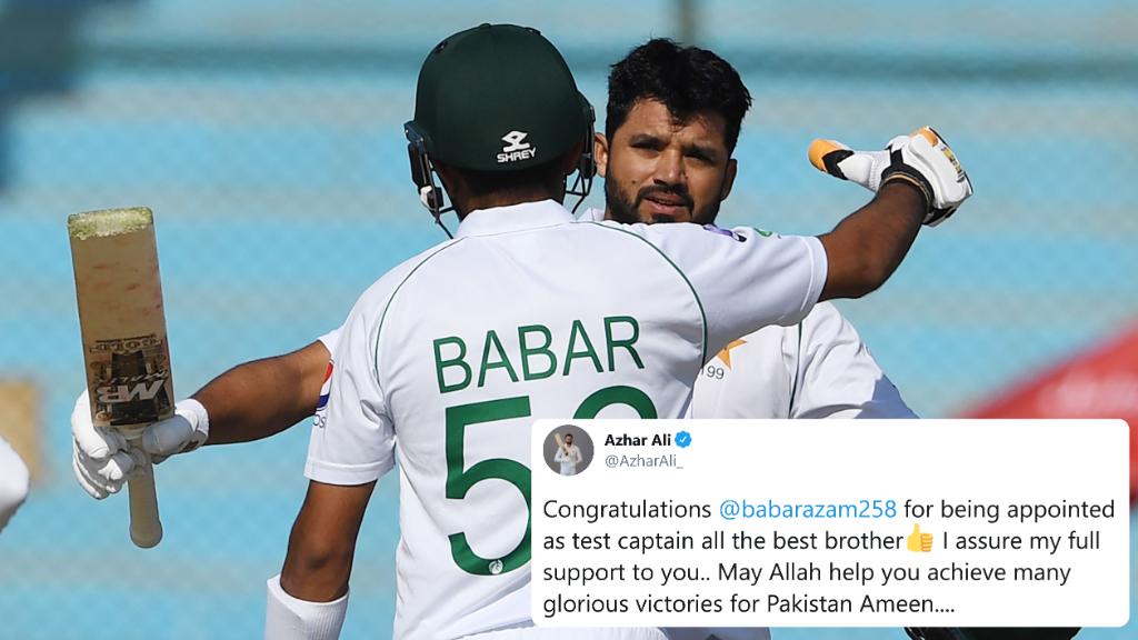 Azhar Ali congratulation Babar Azam: ICC appreciate Sportsman Spirit