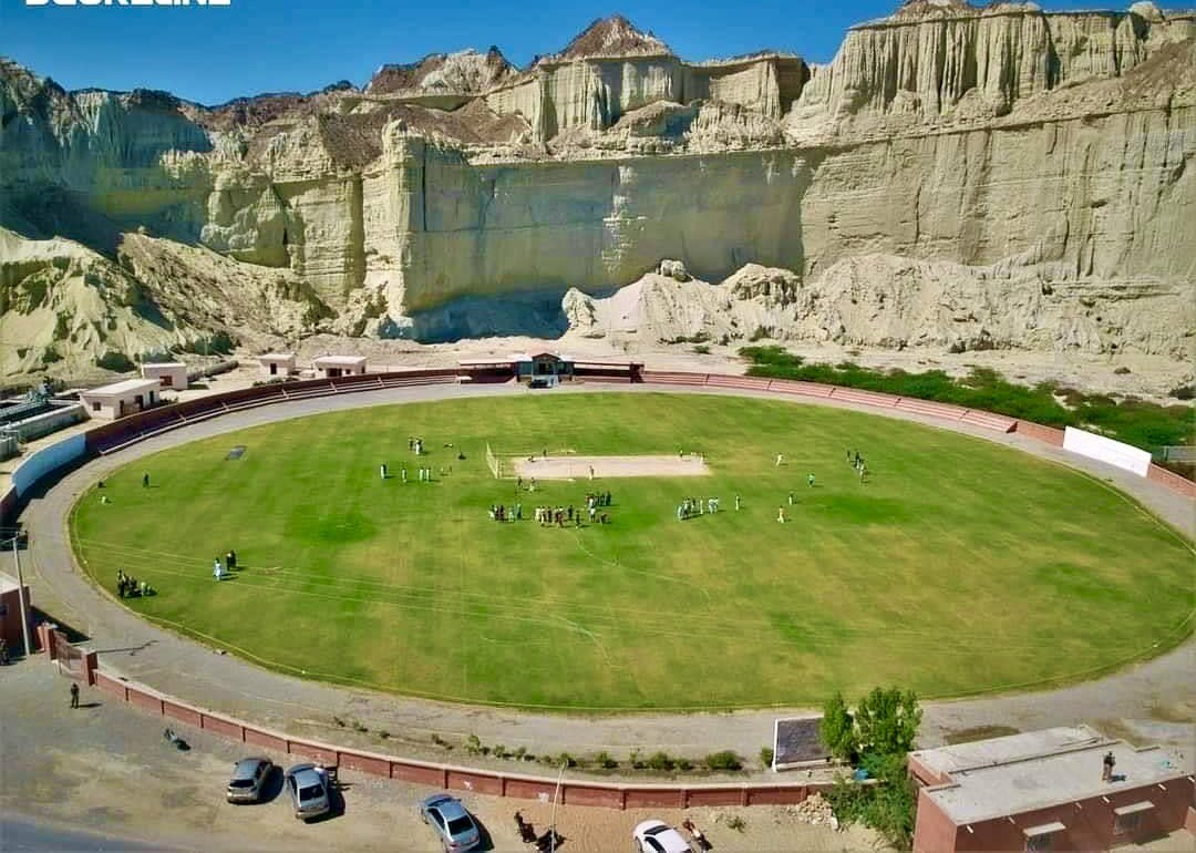 Beautiful Cricket Ground Location in Gwadar (Gawadar), Pakistan