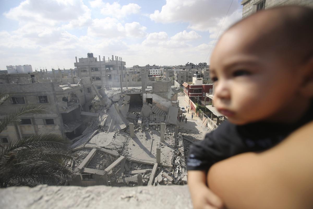 Homeless but Hopeful in Gaza, Palestine - Israeli Air Strike