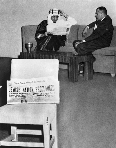 Zionist Jews Proclaimed Israel - Division of Palestine