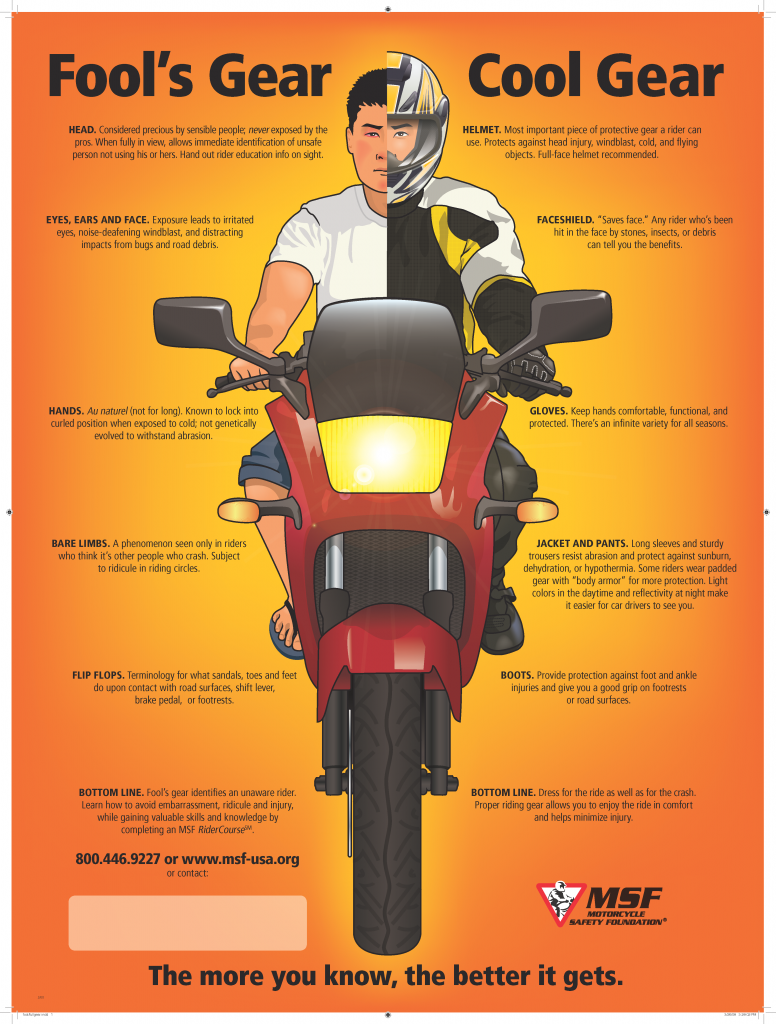 Motorcycle Safety Measures - Safety First