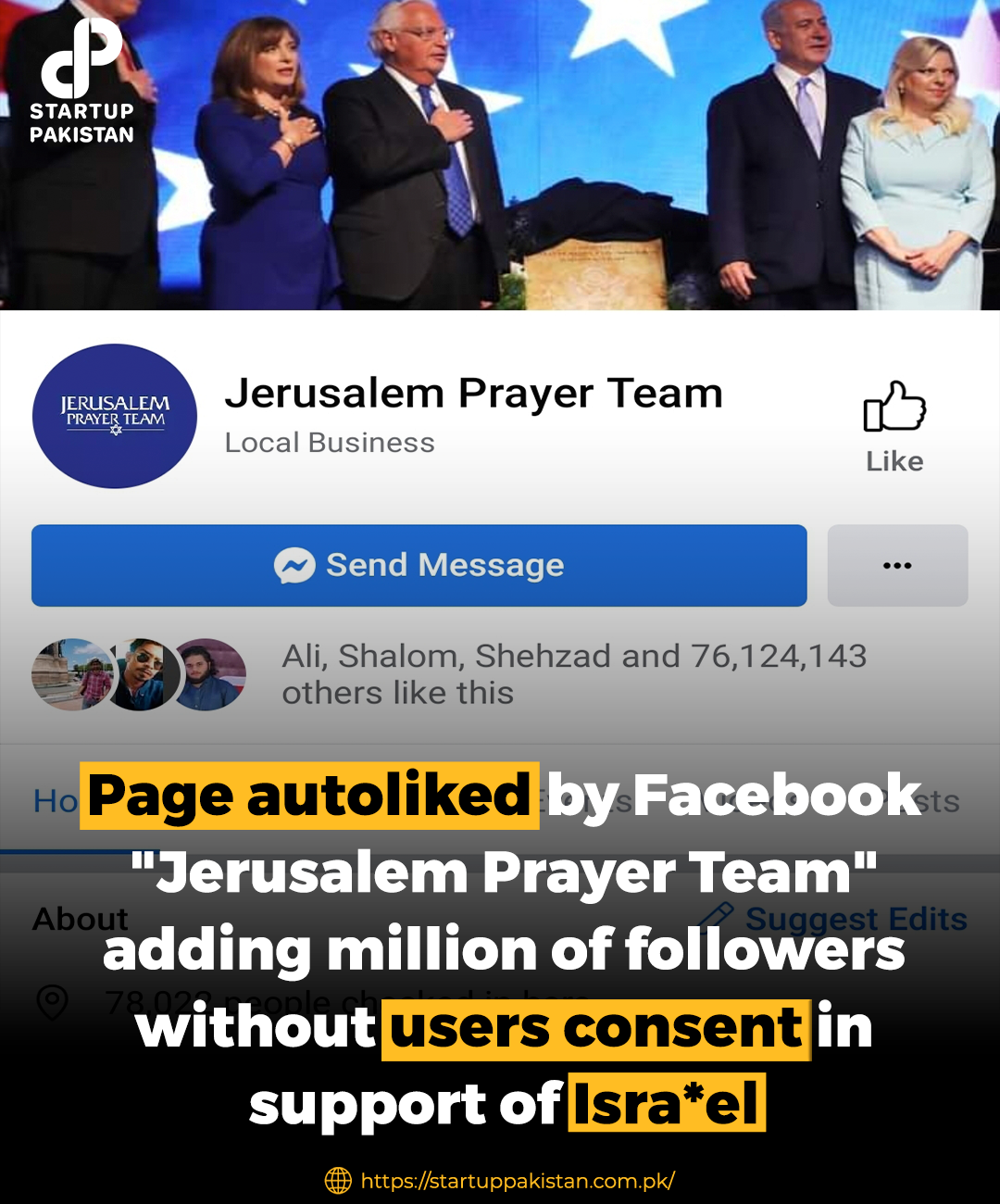 Pro-Israel Facebook Pages Get Auto-Liked with User Consent