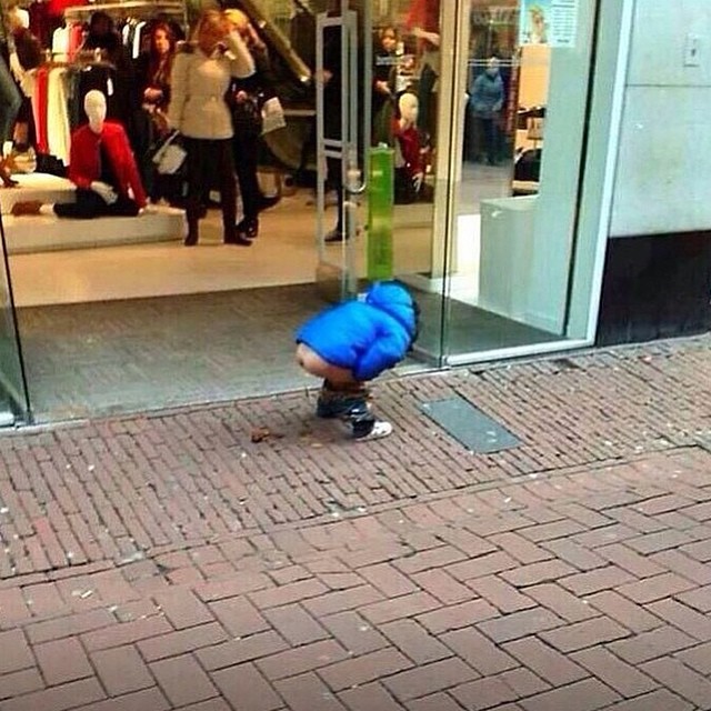 When Kid is Potty Trained but not Well Trained
