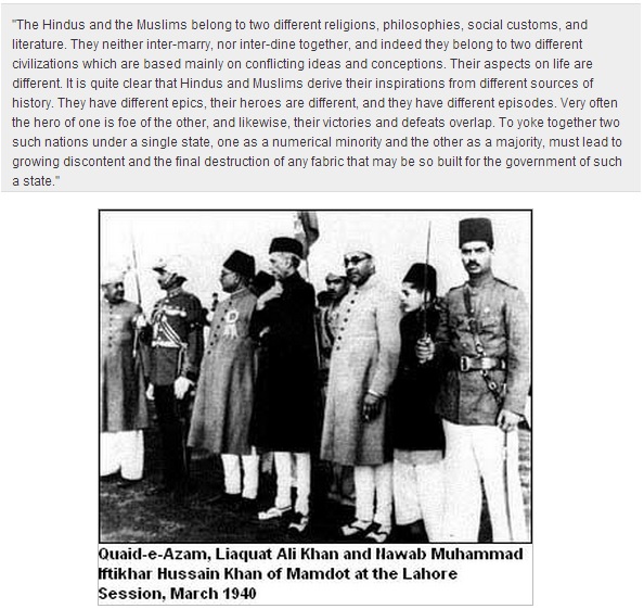 Two Nation Theory Base of Pakistan