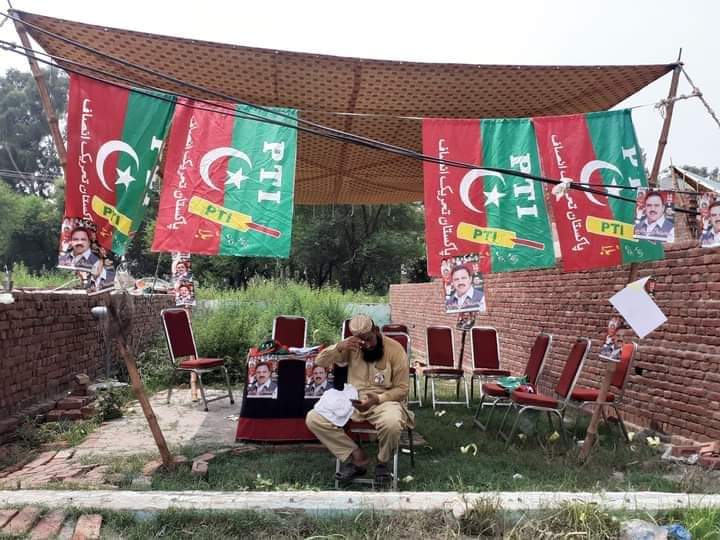 PTI camps during polling time