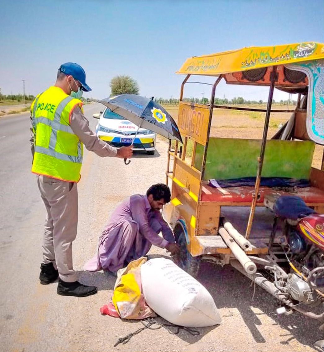 Salute to police cop, real civil servant of public
