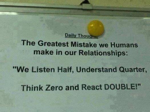 Reason of Weak Relationships