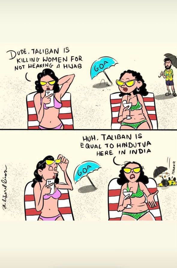 Comparing Taliban with Shiv Sena for Hindutva
