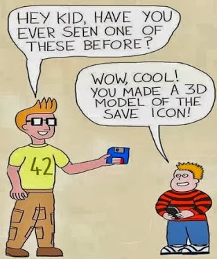 New Generation Who Never Seen Floppy Diskette