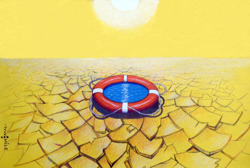 World Water Day - Cartoon