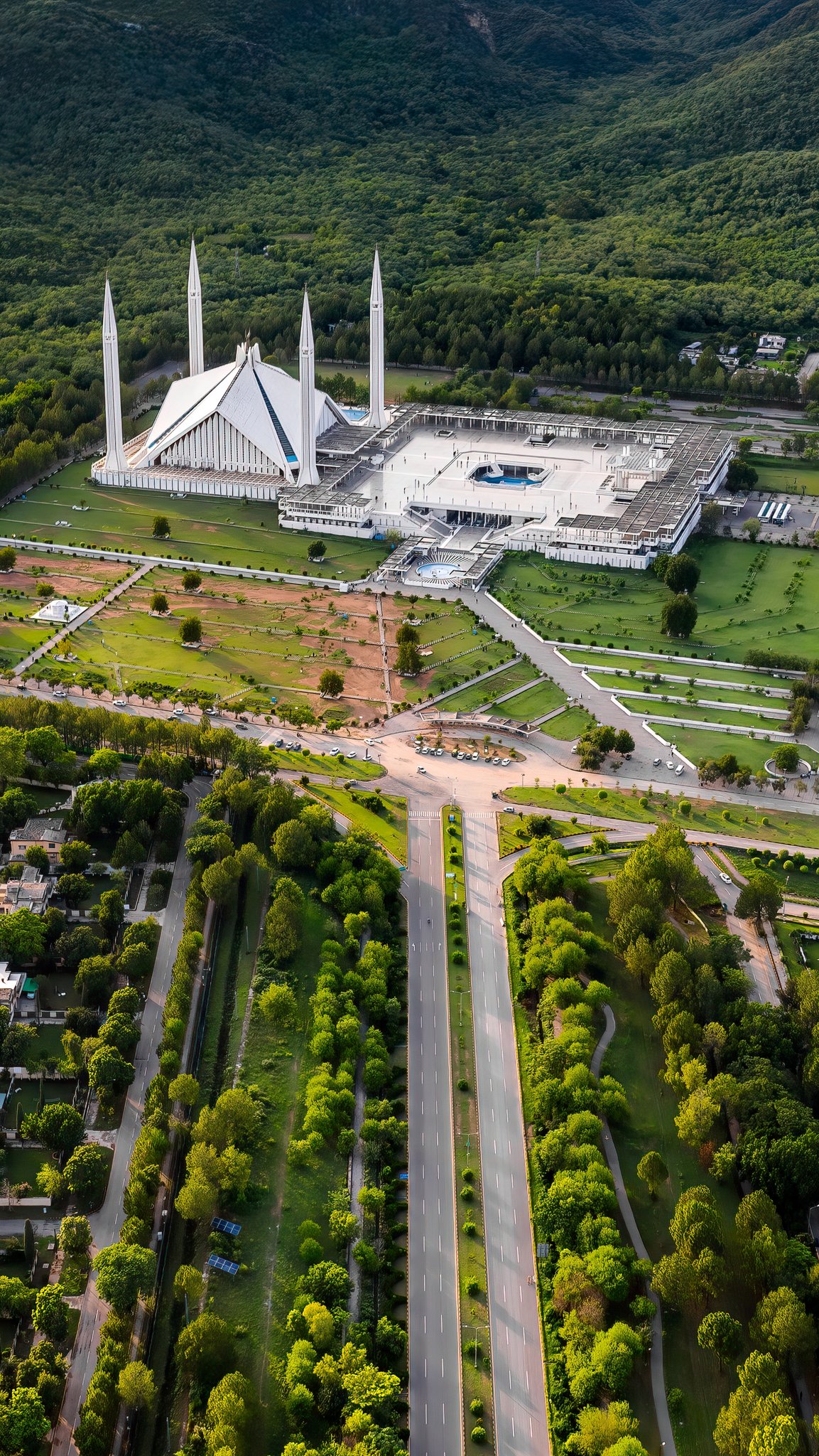 A beautiful aerial view of Islamabad! The capital of Paksitan
